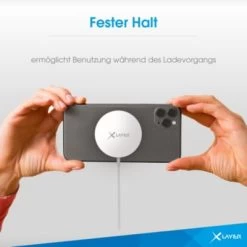 Xlayer WIRELESS Ladegerät MagFix Pro Wireless Charging Pad (MagSafe Kompatibel) 15W Weiß -Audio Rabatte 28180986 06