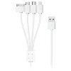 Xlayer KABEL Kabel Octopus 4-IN-1 Multi-USB-Ladekabel 0.38m White 1 Xlayer KABEL Kabel Octopus 4-IN-1 Multi-USB-Ladekabel 0.38m White -Audio Rabatte 28181150 01