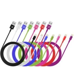 Xlayer COLOURLINE Kabel Colour Line Lightning Lade/Sync-Kabel 1m -Audio Rabatte 28181220 02