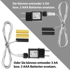 Amare® Amarehome Netzadapter Batterieadapter Als Batterieersatz Für AA Und AAA Batterien -Audio Rabatte 28193775 03