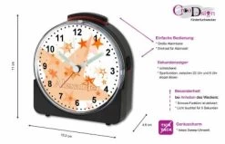 CreaDesign Kinder Funkwecker Weiß Personalisiert Mit Namen Sterne 11 CreaDesign Kinder Funkwecker Weiß Personalisiert Mit Namen Sterne -Audio Rabatte 28901458 05