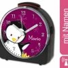 CreaDesign Kinder Funkwecker Weiß Personalisiert Mit Namen Pinguin -Audio Rabatte 28901460 01