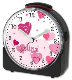CreaDesign Kinder Funkwecker Weiß Personalisiert Mit Namen Herz -Audio Rabatte 28901495 04