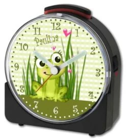 CreaDesign Kinder Funkwecker Weiß Personalisiert Mit Namen Frosch -Audio Rabatte 28901510 03