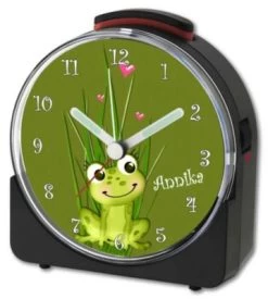 CreaDesign Kinder Funkwecker Weiß Personalisiert Mit Namen Frosch -Audio Rabatte 28901520 03