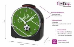 CreaDesign Kinder Funkwecker Weiß Personalisiert Mit Namen Fußball 8 CreaDesign Kinder Funkwecker Weiß Personalisiert Mit Namen Fußball -Audio Rabatte 28901522 02