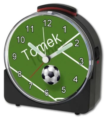 CreaDesign Kinder Funkwecker Weiß Personalisiert Mit Namen Fußball 5 CreaDesign Kinder Funkwecker Weiß Personalisiert Mit Namen Fußball - Image 3