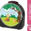 CreaDesign Kinder Funkwecker Weiß Personalisiert Mit Namen Waldtiere -Audio Rabatte 28901672 01