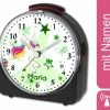 CreaDesign Kinder Funkwecker Weiß Personalisiert Mit Namen Einhorn -Audio Rabatte 28901764 01