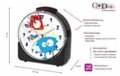 CreaDesign Kinder Funkwecker Weiß Personalisiert Mit Namen Monster -Audio Rabatte 28901786 02