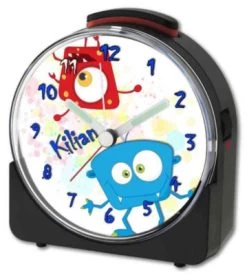 CreaDesign Kinder Funkwecker Weiß Personalisiert Mit Namen Monster -Audio Rabatte 28901786 04
