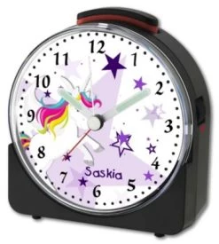 CreaDesign Kinder Funkwecker Weiß Personalisiert Mit Namen Einhorn -Audio Rabatte 28901792 03