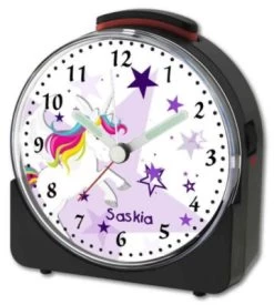 CreaDesign Kinder Funkwecker Weiß Personalisiert Mit Namen Einhorn -Audio Rabatte 28901792 04