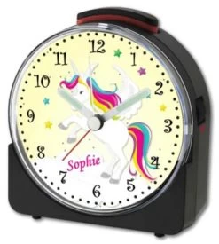 CreaDesign Kinder Funkwecker Weiß Personalisiert Mit Namen Einhorn -Audio Rabatte 28901810 03