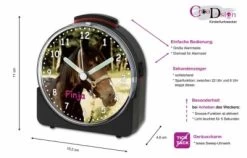 CreaDesign Kinder Funkwecker Weiß Personalisiert Mit Namen Pferd -Audio Rabatte 28901832 02