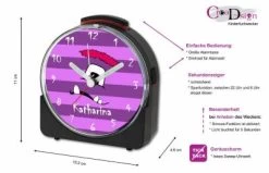 CreaDesign Kinder Funkwecker Weiß Personalisiert Mit Namen Monster -Audio Rabatte 28901896 05