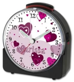 CreaDesign Kinder Funkwecker Weiß Personalisiert Mit Namen Herz -Audio Rabatte 28901936 03