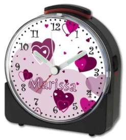 CreaDesign Kinder Funkwecker Weiß Personalisiert Mit Namen Herz -Audio Rabatte 28901936 04