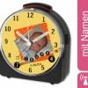 CreaDesign Kinder Funkwecker Weiß Personalisiert Mit Namen Scrapbooking -Audio Rabatte 28901950 01