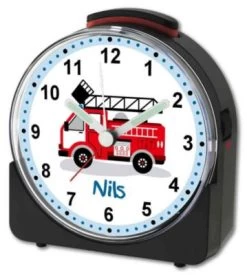 CreaDesign Kinder Funkwecker Weiß Personalisiert Mit Namen Feuerwehr -Audio Rabatte 28901958 04