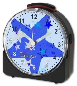 CreaDesign Kinder Funkwecker Weiß Personalisiert Mit Namen Sterne -Audio Rabatte 28902074 04