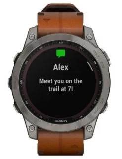 Garmin Fenix 7 Saphir Solar Titan Smartwatch Grau Mit Lederband Smartwatches 11 Garmin Fenix 7 Saphir Solar Titan Smartwatch Grau Mit Lederband Smartwatches -Audio Rabatte 29809051 04