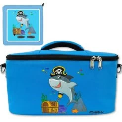 PUNALU Tasche Für Toniebox Inkl. Schutzfolie Passend Für Toniebox, Platz Für 30 Tonies, Ladegerät Und Kopfhörer, Set Toniebox Tasche + Toniebox Aufkleber