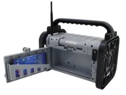 Soundmaster DAB80SG Baustellenradio Mit DAB+ UKW Bluetooth Und Li-Ion Akku IP44 Staub- Und Spritzwassergeschützt -Audio Rabatte 30119667 05