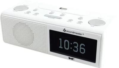Soundmaster UR8350WE DAB+ Und UKW Radiowecker (Dualalarm) Mit USB Anschluss 3 Soundmaster UR8350WE DAB+ Und UKW Radiowecker (Dualalarm) Mit USB Anschluss