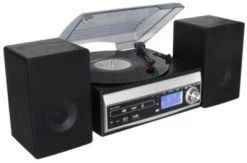 Soundmaster MCD1820SW DAB UKW Musikcenter CD Plattenspieler USB SD Encoding -Audio Rabatte 30119707 04