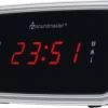 Soundmaster UR106SW UKW-PLL Uhrenradio Mit Festsenderspeicher Dualalarm Snooze Sleep -Audio Rabatte 30119763 01
