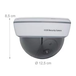 Relaxdays 2 X Kamera Dummy In Dome-Form -Audio Rabatte 30427241 04