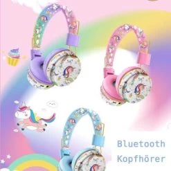 Decome Komfortable Kabellose Bluetooth Kopfhörer Für Kinder Niedlicher Cartoon Kabelloses Bluetooth Kopfhörer -Audio Rabatte 30520407 03