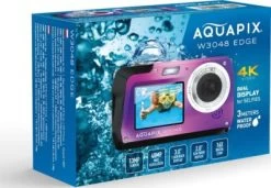 Easypix Aquapix W3048-V Edge Violet -Audio Rabatte 30612948 05
