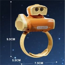 Syntek Multifunktionale Mini-Projektor-Kinderuhr Cartoon-Multifunktionsuhr Für Kinder Aus Der Luft- Und Raumfahrt -Audio Rabatte 30737658 03