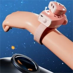 Syntek Multifunktionale Mini-Projektor-Kinderuhr Cartoon-Multifunktionsuhr Für Kinder Aus Der Luft- Und Raumfahrt -Audio Rabatte 30737658 04