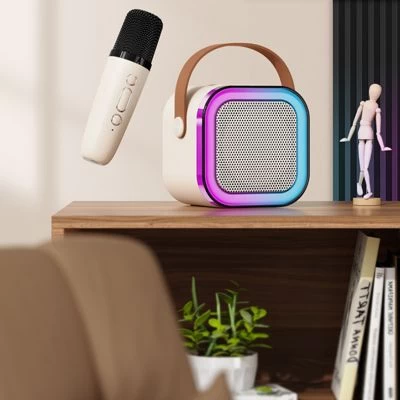 Enbaoxin Computer-Karaoke-Mikrofon Integriertes Audio-Mikrofon Lautsprecher 5 Enbaoxin Computer-Karaoke-Mikrofon Integriertes Audio-Mikrofon Lautsprecher - Image 3