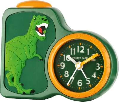 JACQUES FAREL Kinder Wecker Dinosaurier 3 JACQUES FAREL Kinder Wecker Dinosaurier