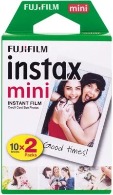 FUJIFILM 1x2 Instax Sofortbildfilme Mini - White Frame