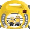 LEXIBOOK Minions Kinder CD-Player Mit 2 Mikrofonen -Audio Rabatte 6963110 01