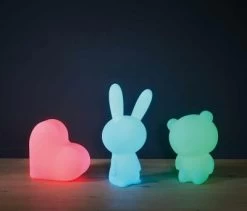 Bigben Dekoleuchte Inkl. Bluetooth-Lautsprecher Lumin'Us Rabbit -Audio Rabatte 6990945 05