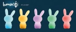 Bigben Dekoleuchte Inkl. Bluetooth-Lautsprecher Lumin'Us Rabbit -Audio Rabatte 6990945 06