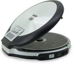 Soundmaster Tragbarer CD/MP3 Player, Silber -Audio Rabatte 7132698 03