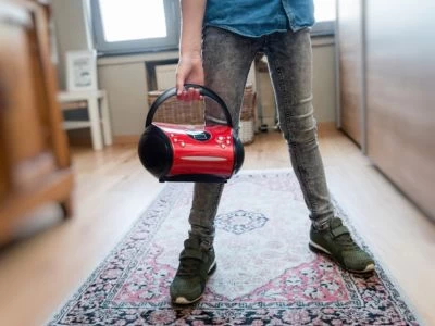 Lenco SCD-24 Rot/schwarz - Boombox CD-Player Mit Radio Und Kopfhöreranschluss 7 Lenco SCD-24 Rot/schwarz - Boombox CD-Player Mit Radio Und Kopfhöreranschluss - Image 5