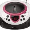 Lenco SCD-38 USB Rosa - Boombox CD-/MP3-Player Mit Radio Und USB-Anschluss -Audio Rabatte 7192990 01
