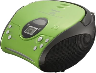 Lenco SCD-24 Grün/schwarz - Boombox CD-Player Mit Radio Und Kopfhöreranschluss 4 Lenco SCD-24 Grün/schwarz - Boombox CD-Player Mit Radio Und Kopfhöreranschluss - Image 2
